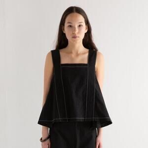 Shop-Pêche Frank Sleeveless Top Black - S/M